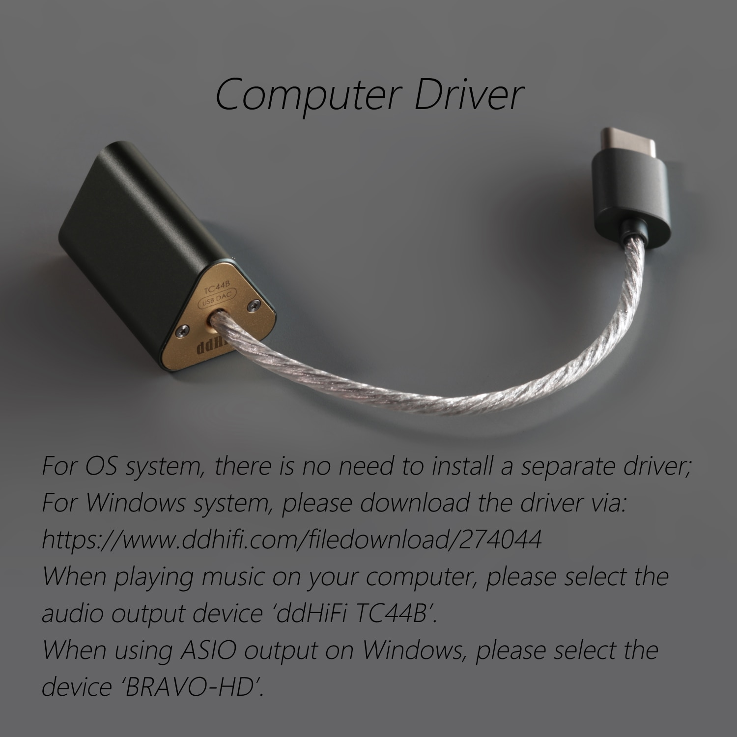 ขาย DD TC44B สายแปลง TypeC เป็น 2.5mm/4.4mm Balanced