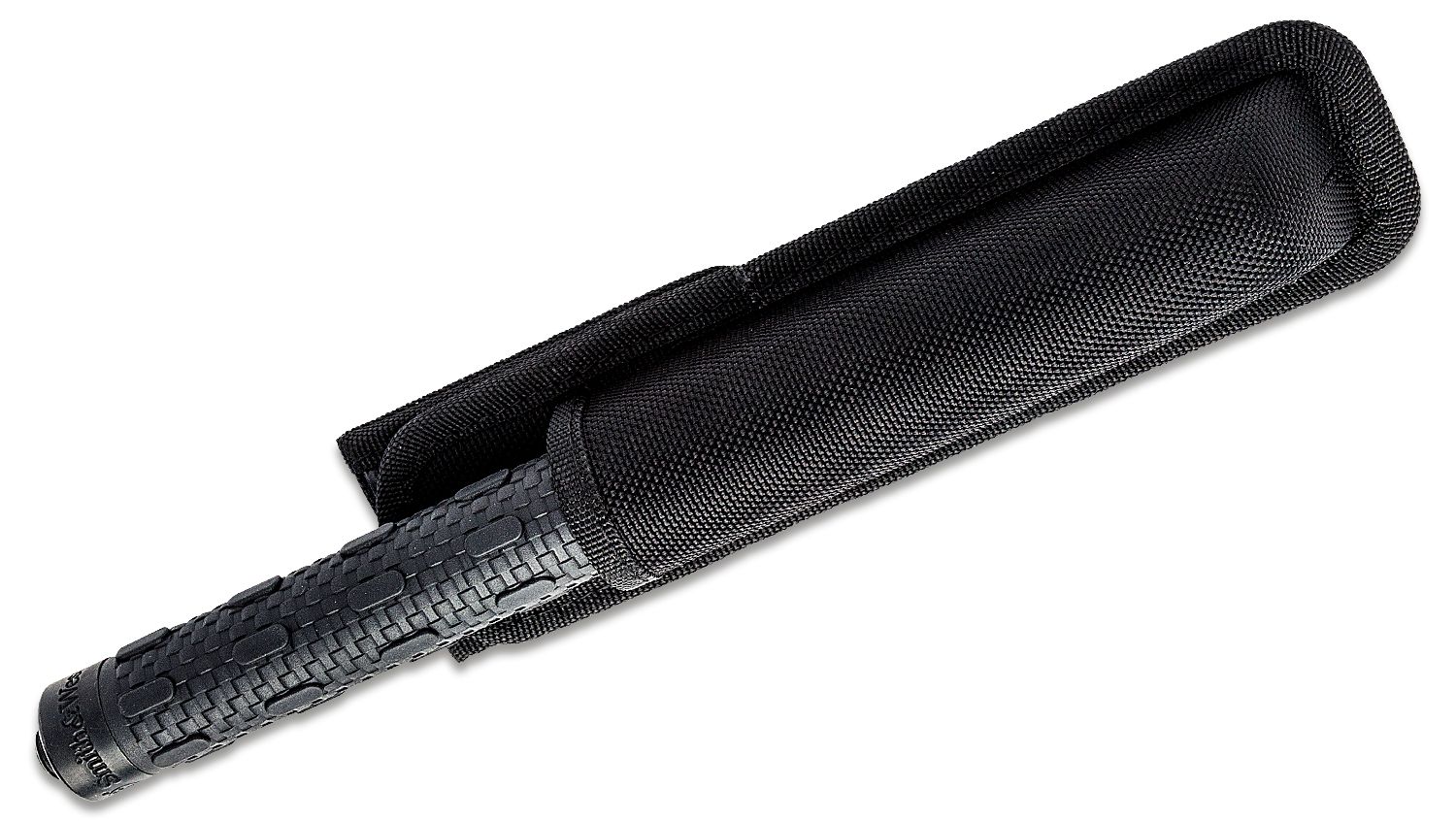 Smith & Wesson 26" Heat Treated Collapsible Baton w/ Window Punch, 360-Degree Sheath