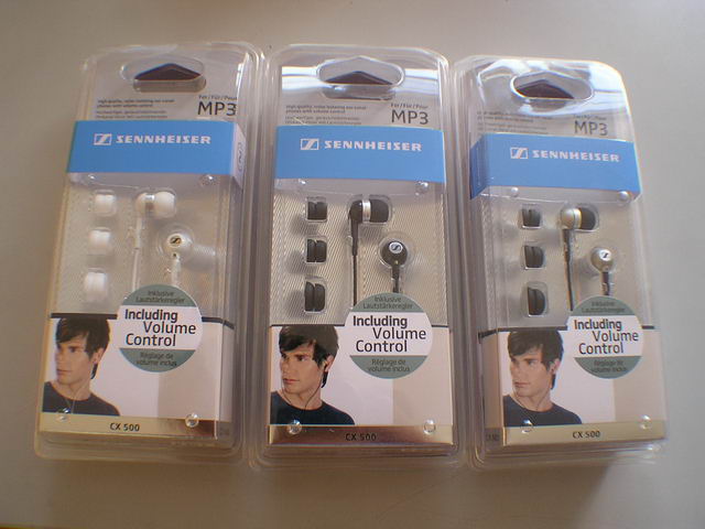 หูฟัง Sennheiser รุ่น CX500 หูฟังเบสหนักแน่น เสียงดุดันมาตรฐานเยอรมัน