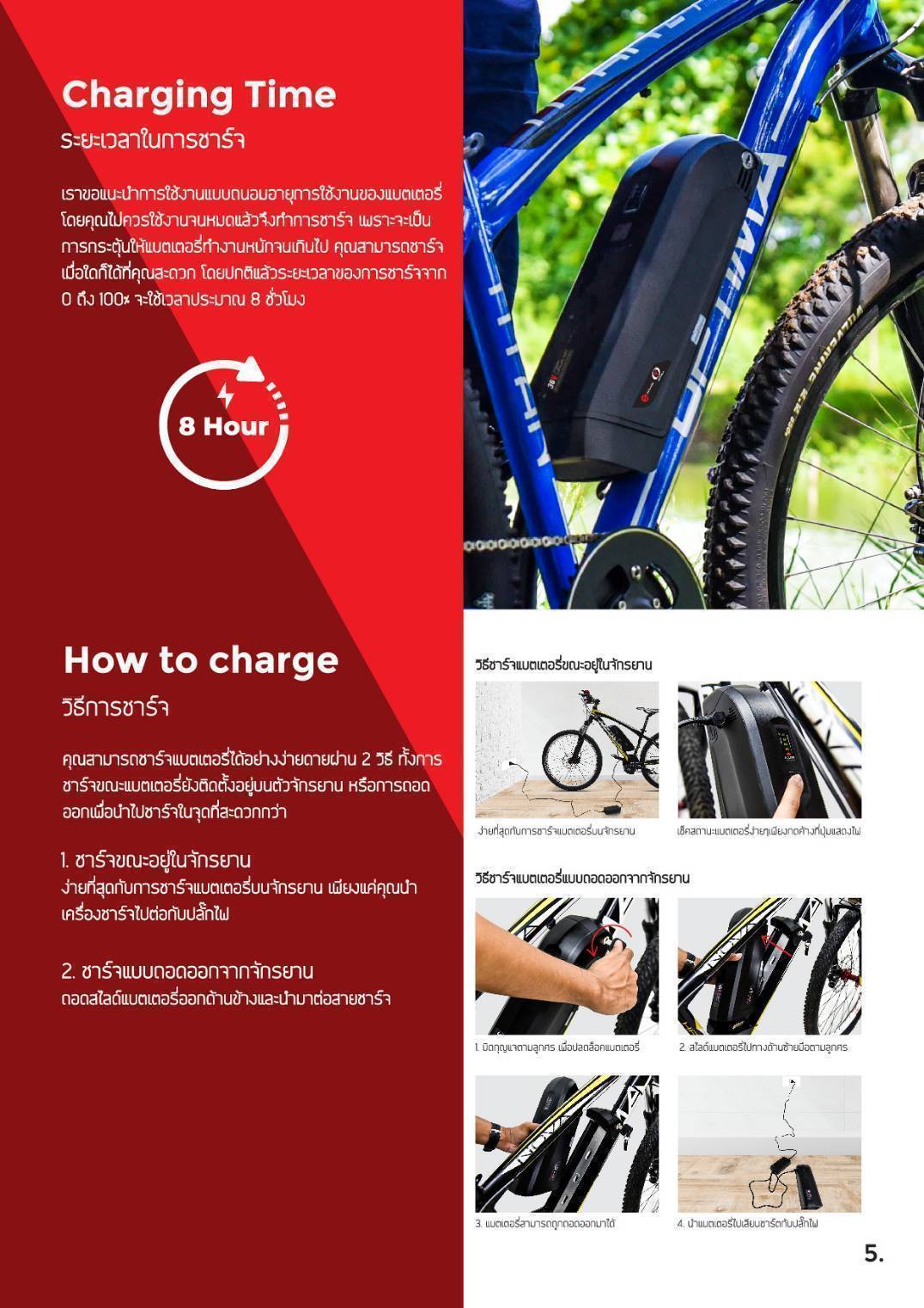 MEADOW E-TITAN E MID DRIVE ELECTRIC BICYCLE