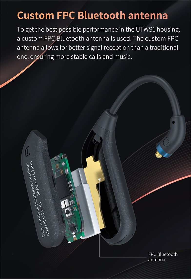 ขาย FiiO UTWS1 อะแดปเตอร์เปลี่ยนหูฟังให้รองรับ True Wireless Bluetooth