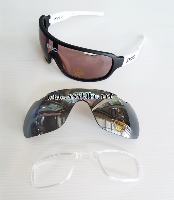 แว่นตา POC Do blade CYCLING SUNGLASSES ,POC002 พร้อมเลนส์เสริม 1 อัน มีคลิปออน