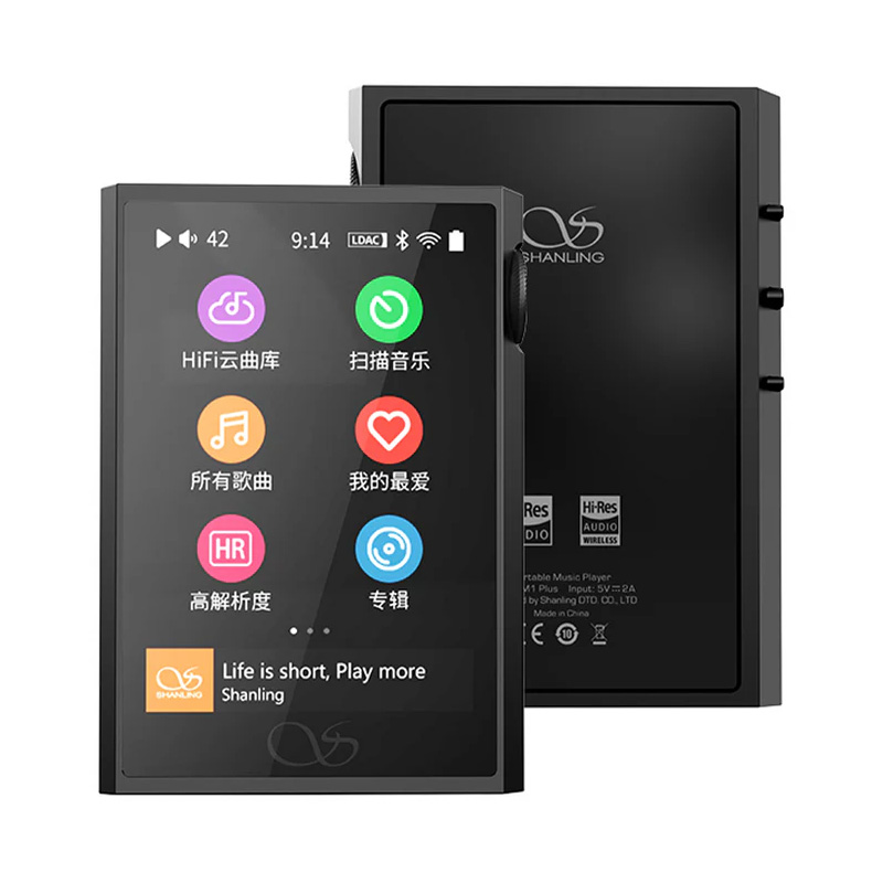 Shanling M1 Plus DAP พกพา ชิป ESS ES9069Q + SGM8262 x2 รองรับ Dual Hi-Res ประกันศูนย์ไทย