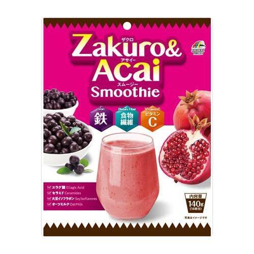 💗✨Zakuro & Acai Smoothie 140 g สมูทตี้ทับทิมและอะไซเบอร์รี่ 140 กรัม