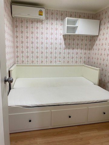 ให้เช่าคอนโด ลุมพินี เมกะซิตี้ บางนา 52 ตร.ม. 2 ห้องนอน มีเครื่องซักผ้า จอดรถ 2 คัน ใกล้ BTS บางนา