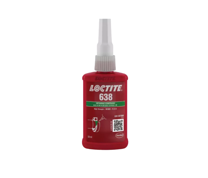 น้ำยาตรึงเพลาแรงยึดสูง, กาวตรึงเพลา LOCTITE รุ่น 638 ขนาด 50ml. เหมาะสำหรับงานที่ต้องรับน้ำหนัก Pn.L121-0638 (แท้) ##