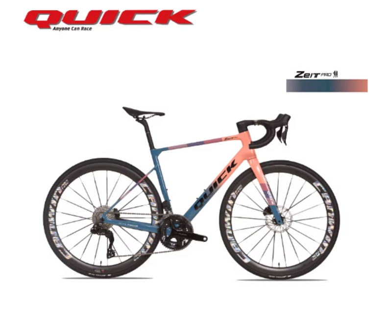 QUICK ZEIT PRO 2025 จักรยานเสือหมอบคาร์บอน ระบบดิสก์เบรก 24 ความเร็ว | ล้อคาร์บอน F50C | ราคาพิเศษ