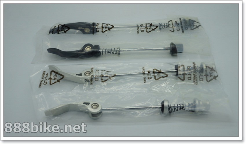 TRANZ-X แกนดุมปลด หน้า หลัง ทรานเอ๊กซ์ รุ่น QR-03, สีดำ หรือ สีเงิน