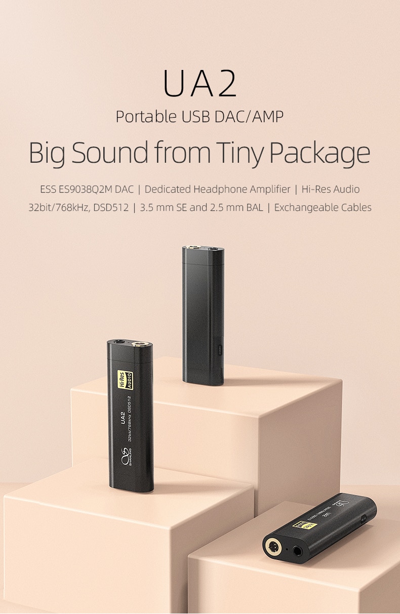 ขาย Shanling UA2 DAC/AMP พกพา สำหรับคอมพิวเตอร์ , มือถือ