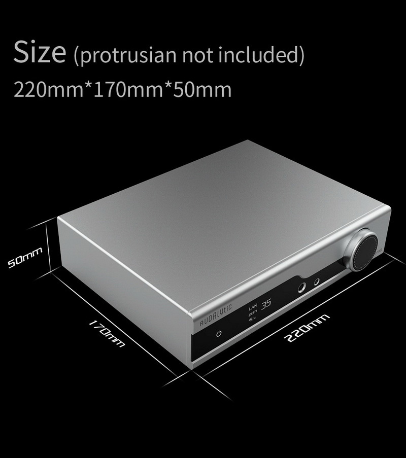 Gustard AH90 Streamer DAC/AMP ชิป AK4191+AK4499 รองรับ MQA, Roon Bridge ประกันศูนย์ไทย