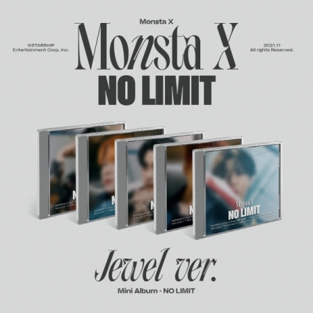 อัลบั้ม #Monsta X - NO LIMIT (10th Mini Album) JEWEL VER. สุ่มเวอร์ -ปิดรอบ 2021.11.18-