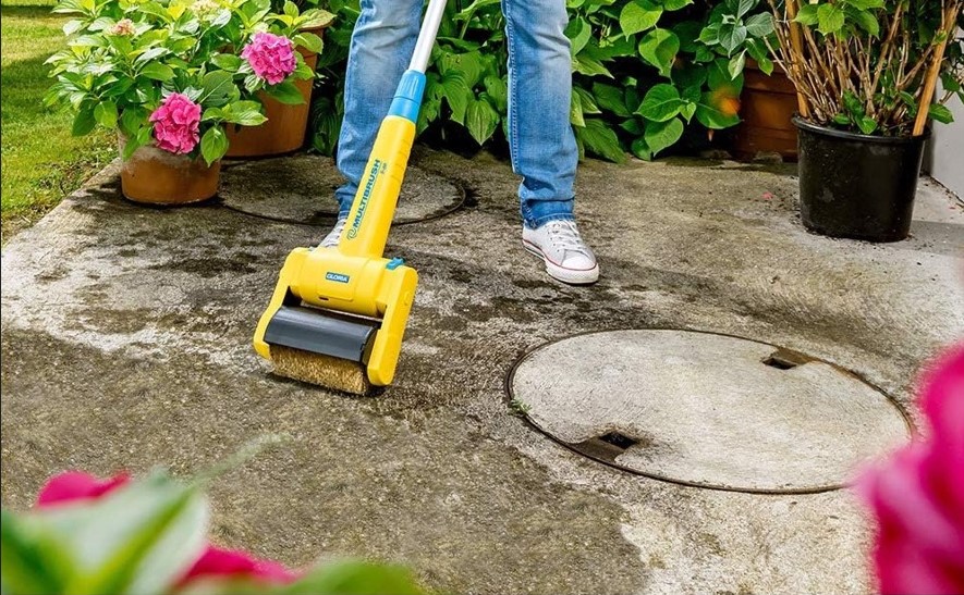 แปรงขัดลวดทองเหลือง PRO stone brush