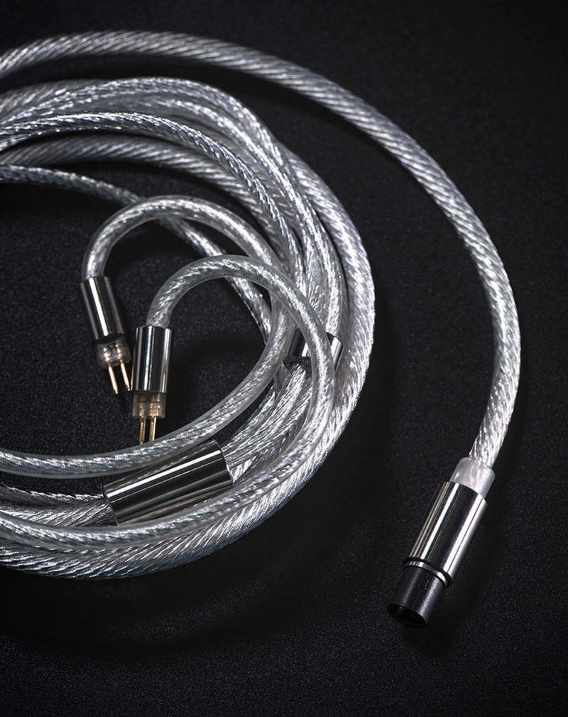 TANCHJIM CableX สายอัพเกรดโลหะผสม ทองแดง ชุบเงิน ถอดเปลี่ยนปลั๊กได้ ประกันศูนย์ไทย