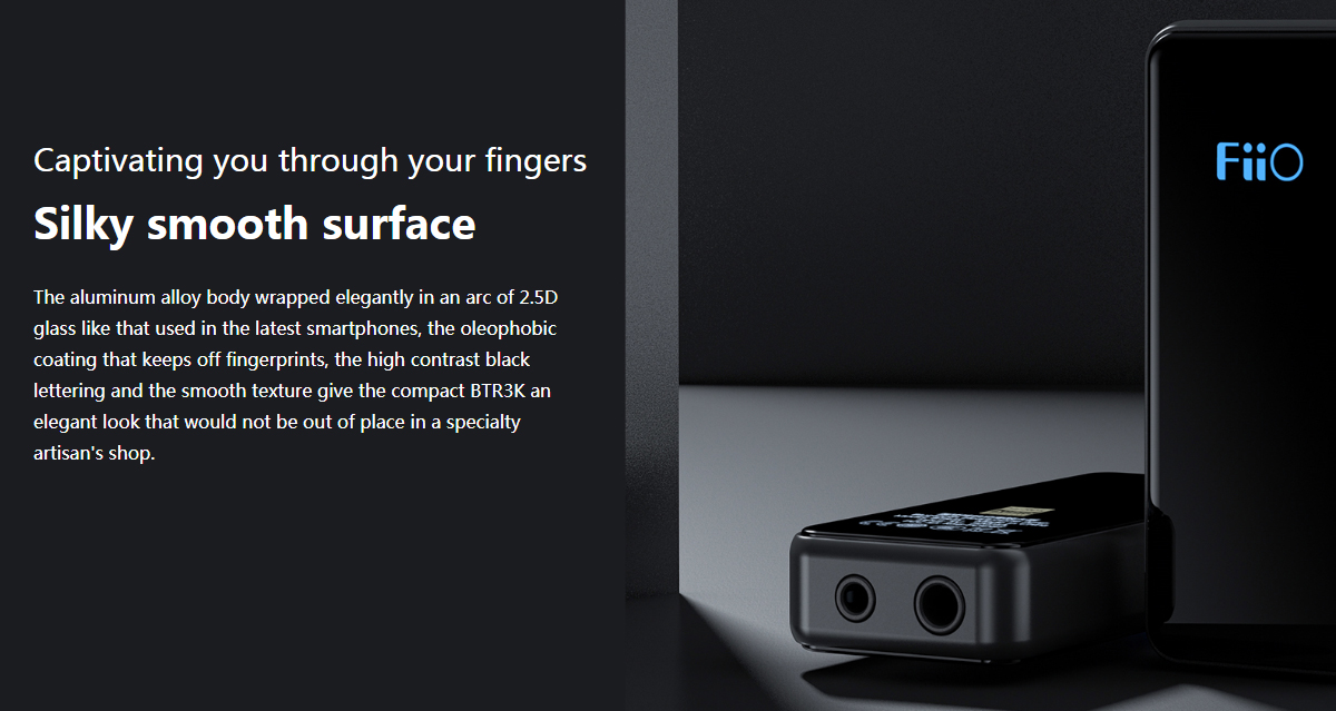 FiiO BTR3K DAC/AMP ตัวรับสัญญาณรองรับ Bluetooth 5.0 aptX , aptX LL , aptX HD , LDAC