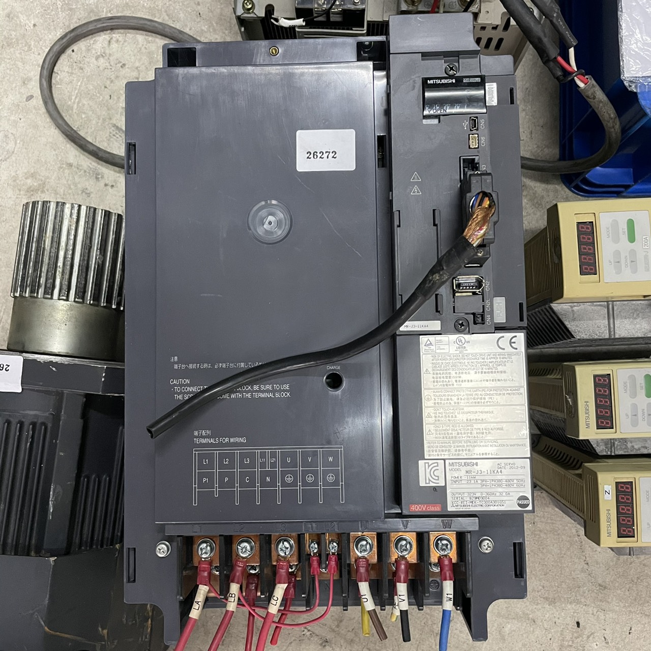 MR-J3-11KA4 SERVO DRIVE " MITSUBISHI "