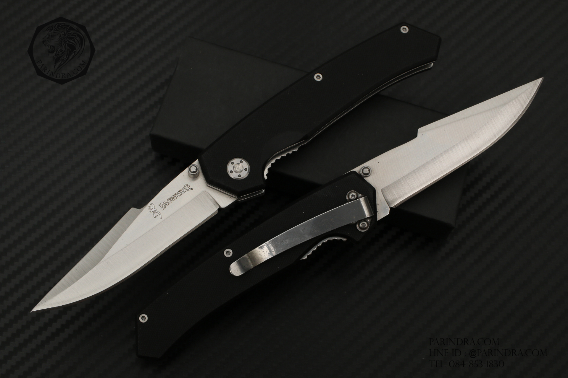 มีดพับ BROWNING ใบมีด 5cr15MOV ด้าม G10 TYPE 3 (OEM)