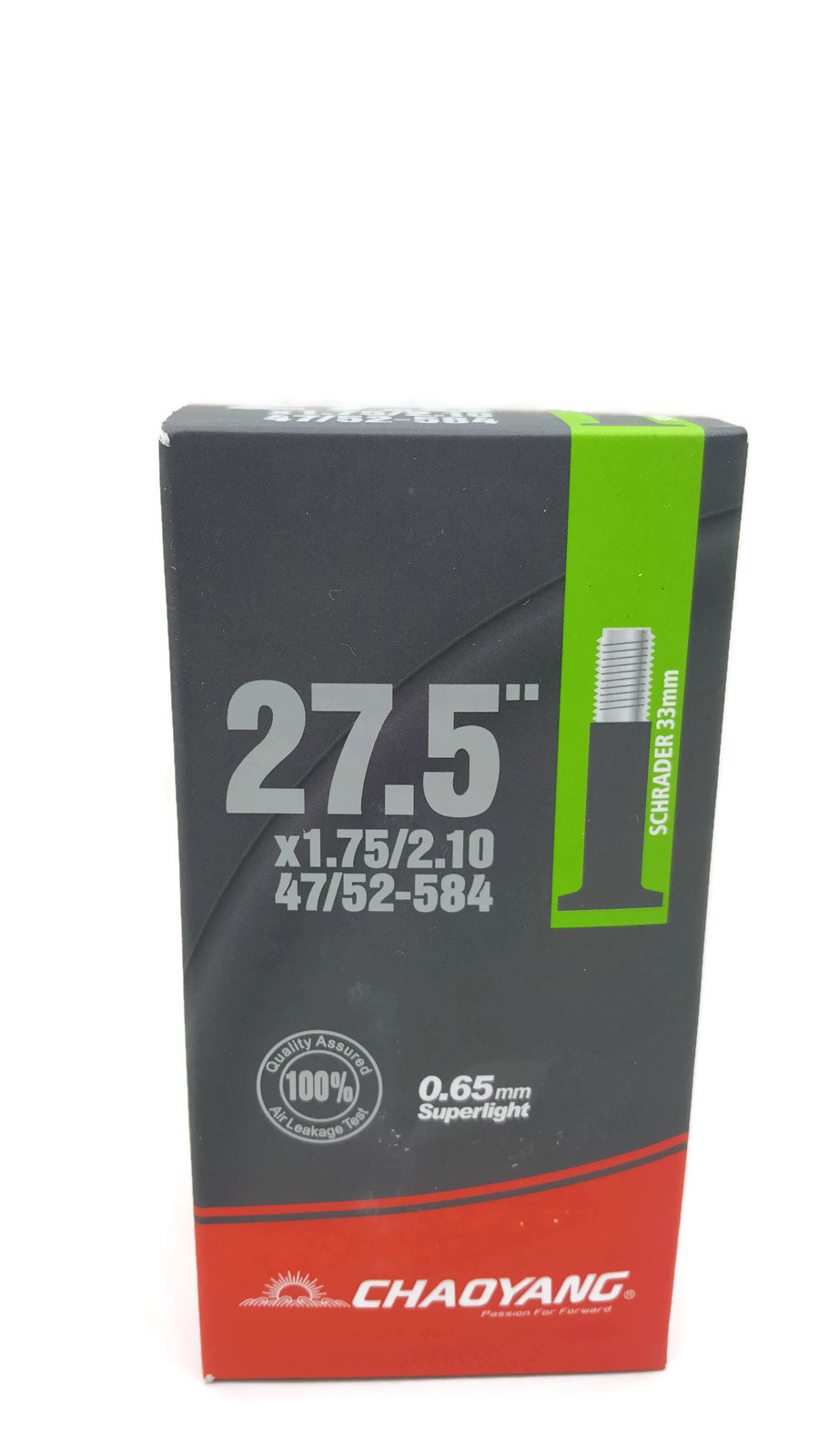 ยางใน CHAOYANG ,27.5"X1.75/2.1 ,47/52-584,Y130303 AV48 (หัวมอไซต์)