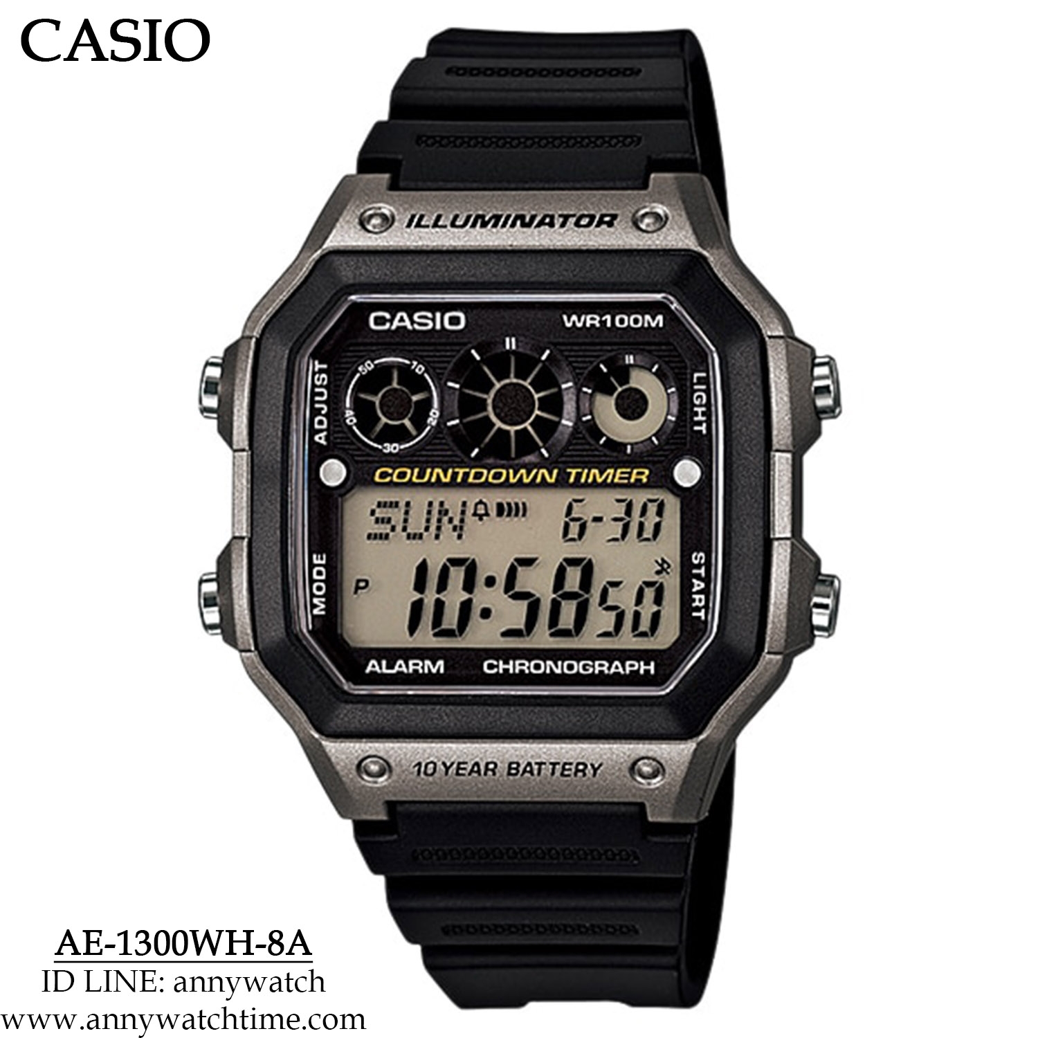 CASIO AE-1300WH-8A