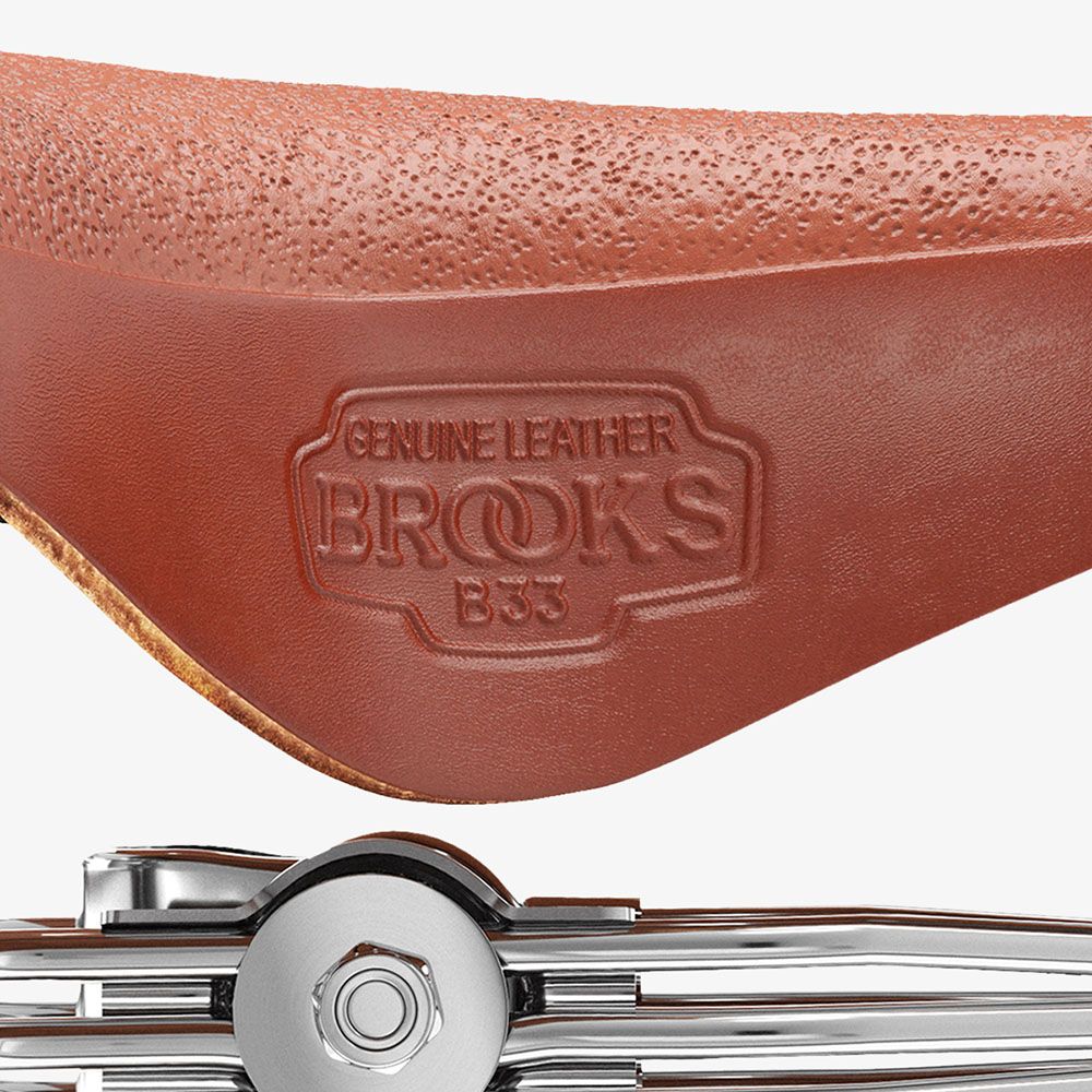 BROOKS B33 Classsic leather bike saddle