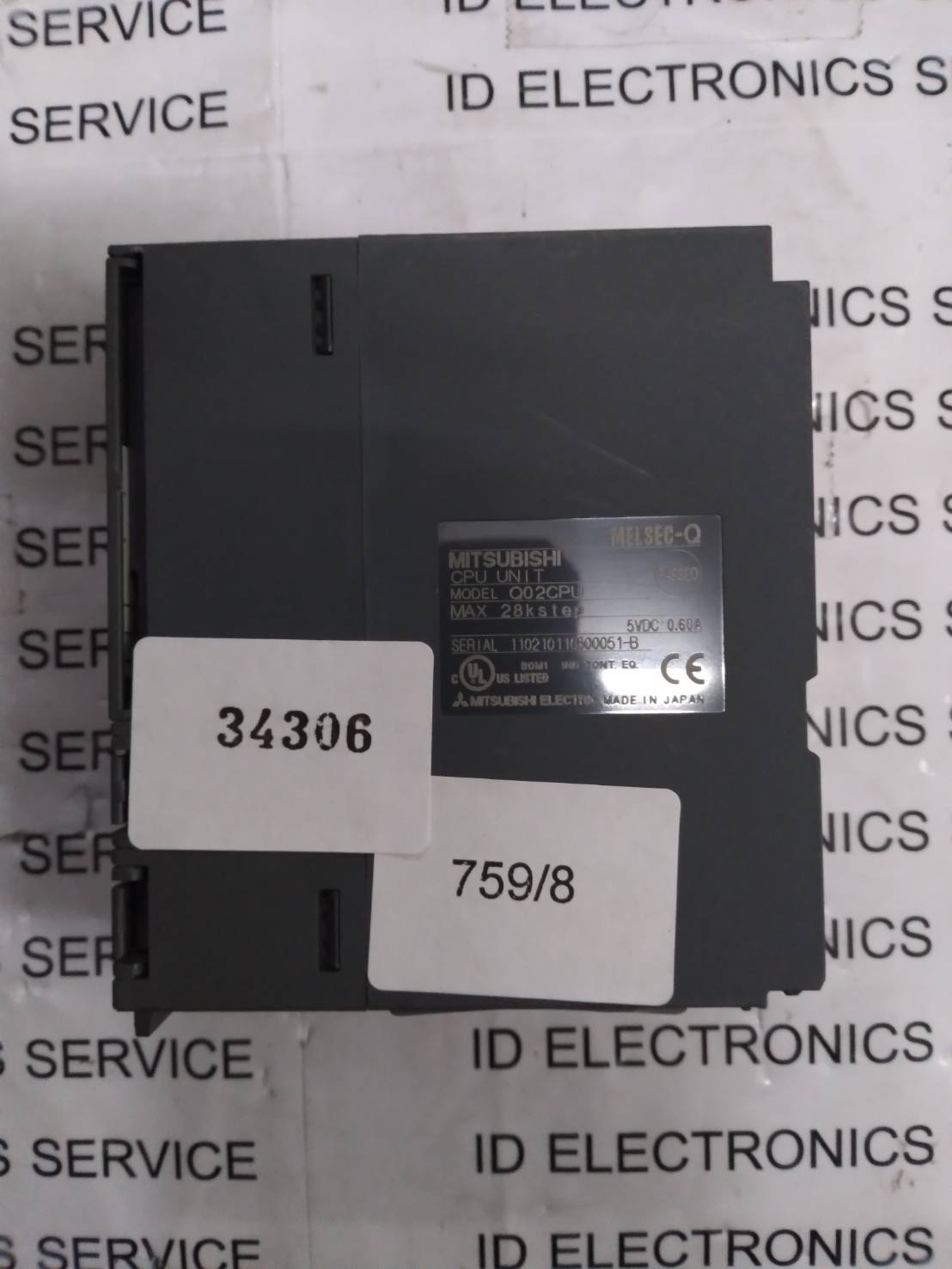 Q02CPU PLC " MITSUBISHI "