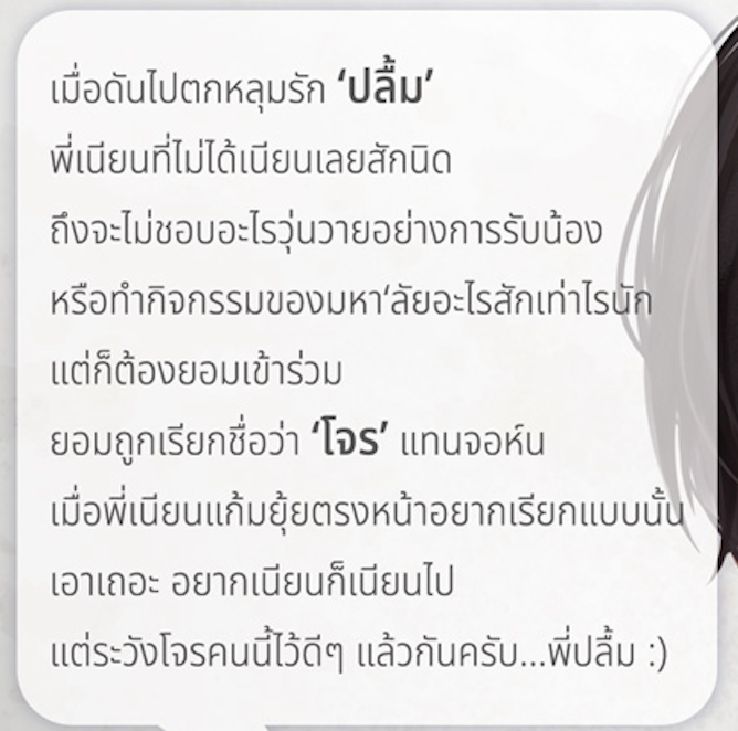 ระวังโจรปลื้ม แต่ง : Oiimaps