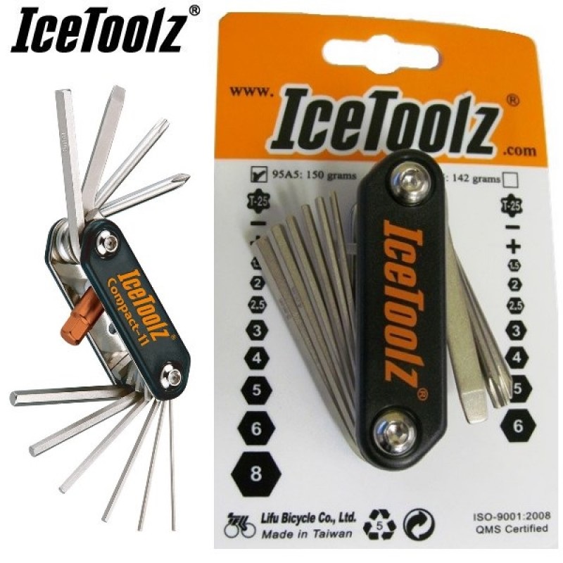 ชุดเครื่องมือพกพาเอนกประสงค์ Icetoolz 11 ชิ้น ,95A5