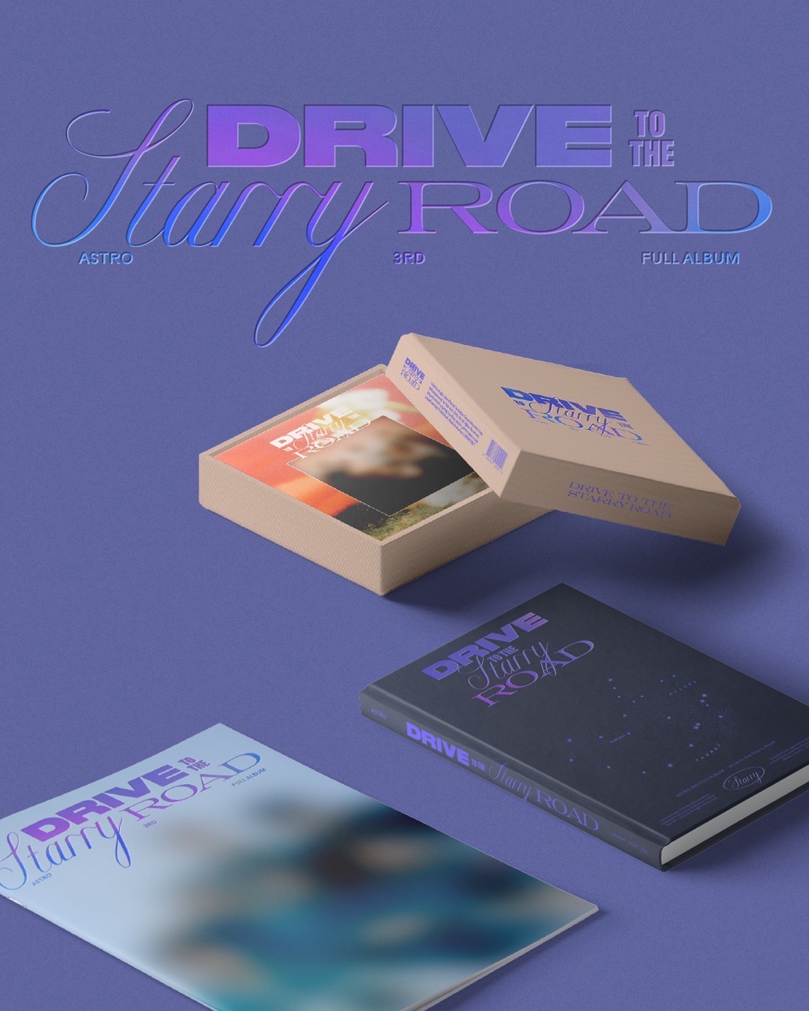 อัลบั้ม #ASTRO - 3RD FULL ALBUM [Drive to the Starry Road] + Poster -ปิดพรี 2022-05-16 / รอนำเข้า 14-25วัน-