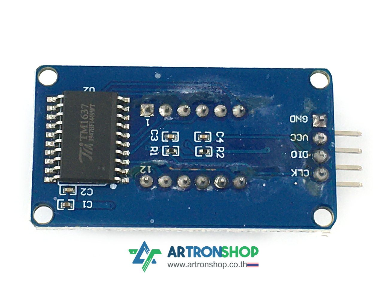 Clock Display 4 Bits Digital Tube LED Display Module โมดูล 7 Segment ขนาด 4 ตัวเลข