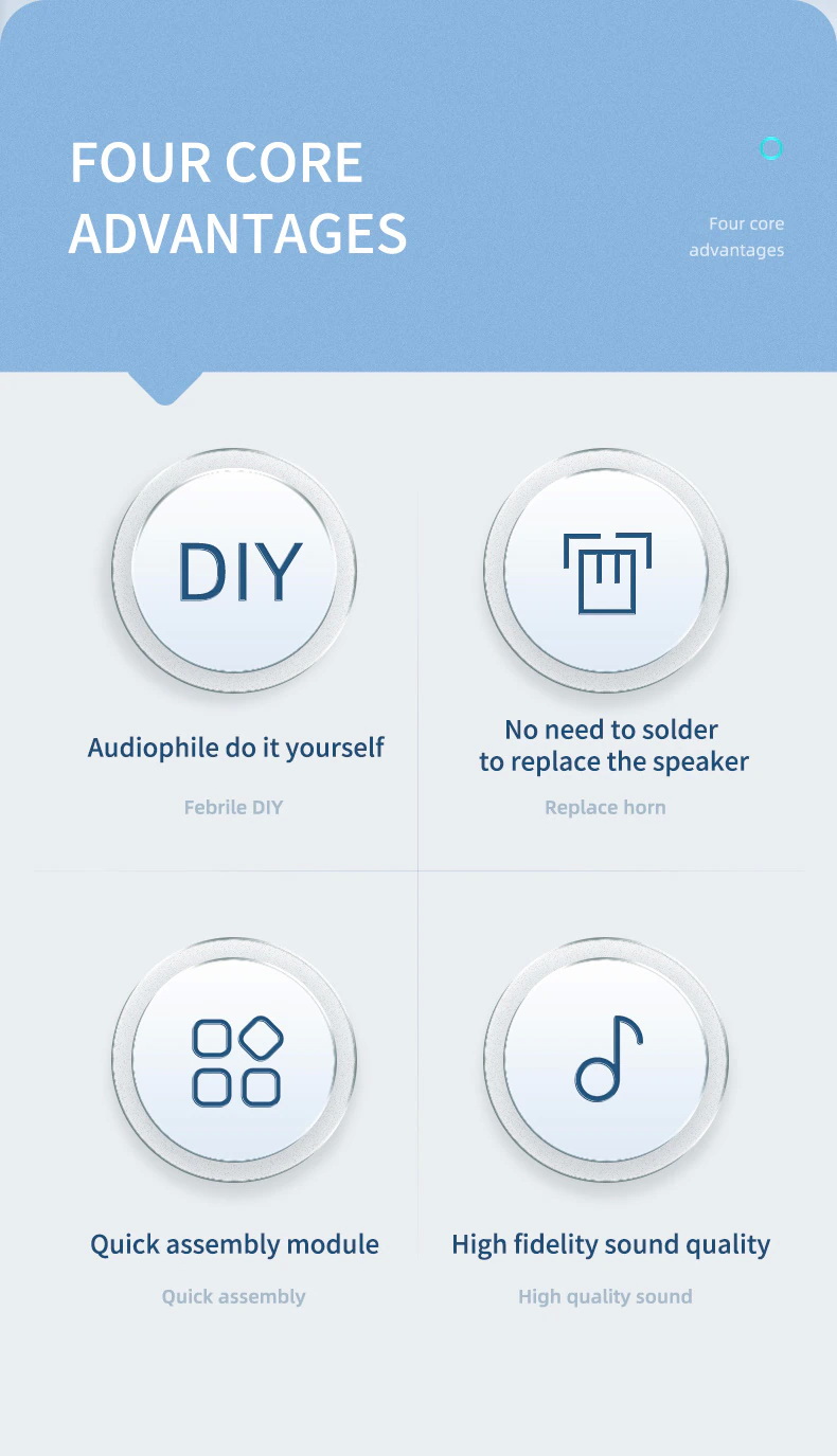 ขาย SMABAT M0 หูฟังเอียบัด พร้อมลูกเล่นถอดอัพเกรด Driver ได้ไม่ต้องบัดกรี