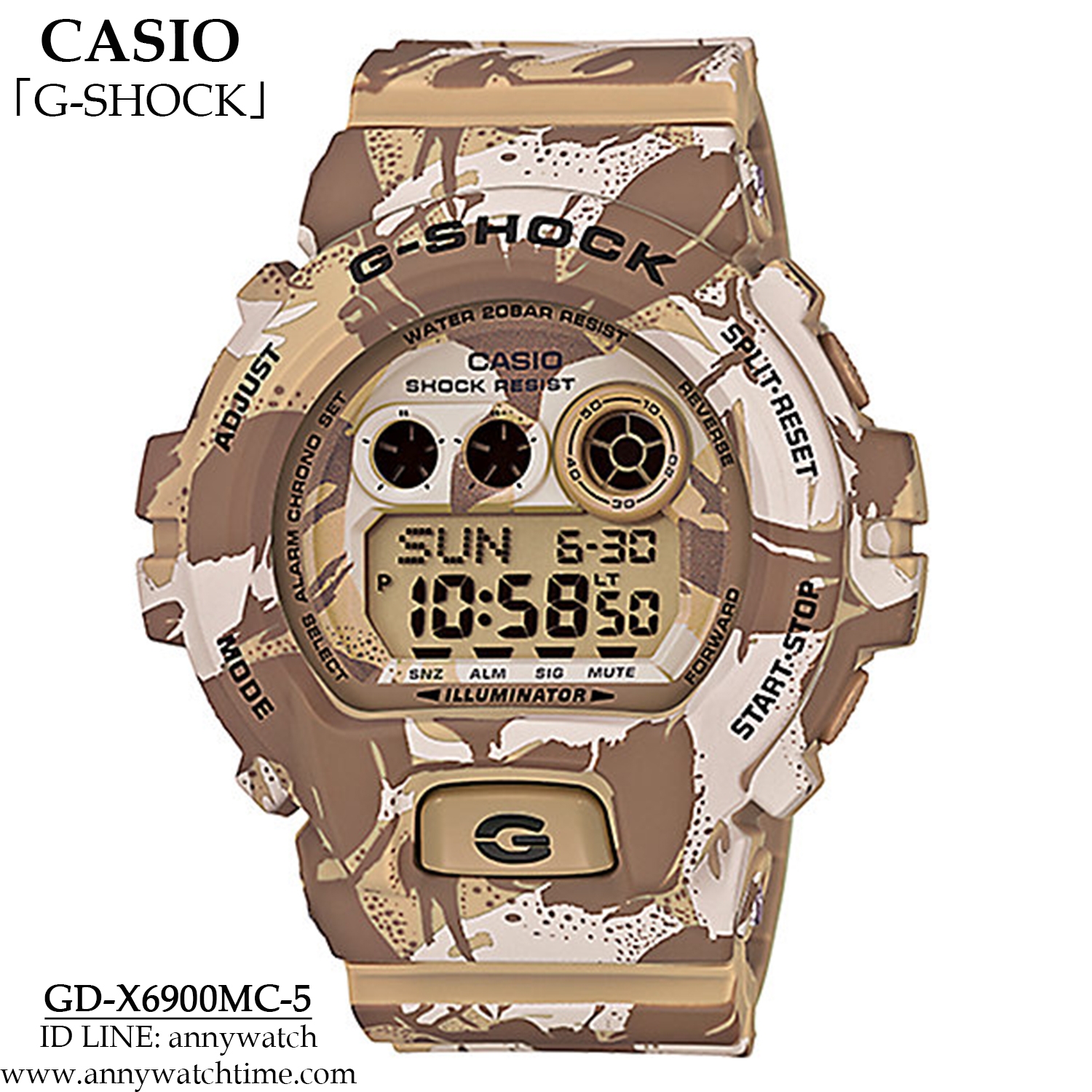 G-SHOCK GD-X6900MC-5
