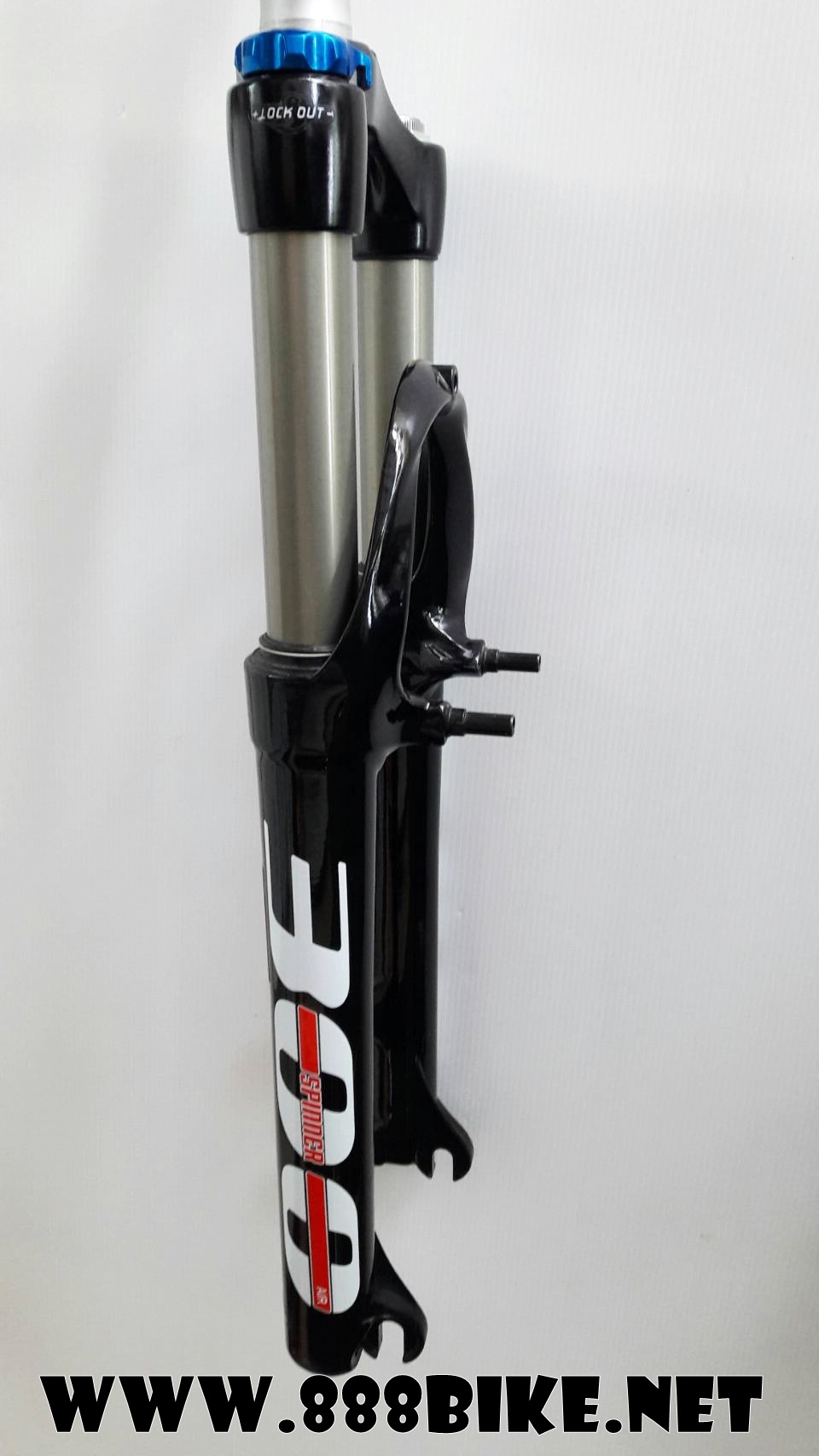 Spinner Aeris 300 Air Fork Shock, 100mm., V-BRAK+Disc, 30 mm collapse. Shock 26 "9 mm.