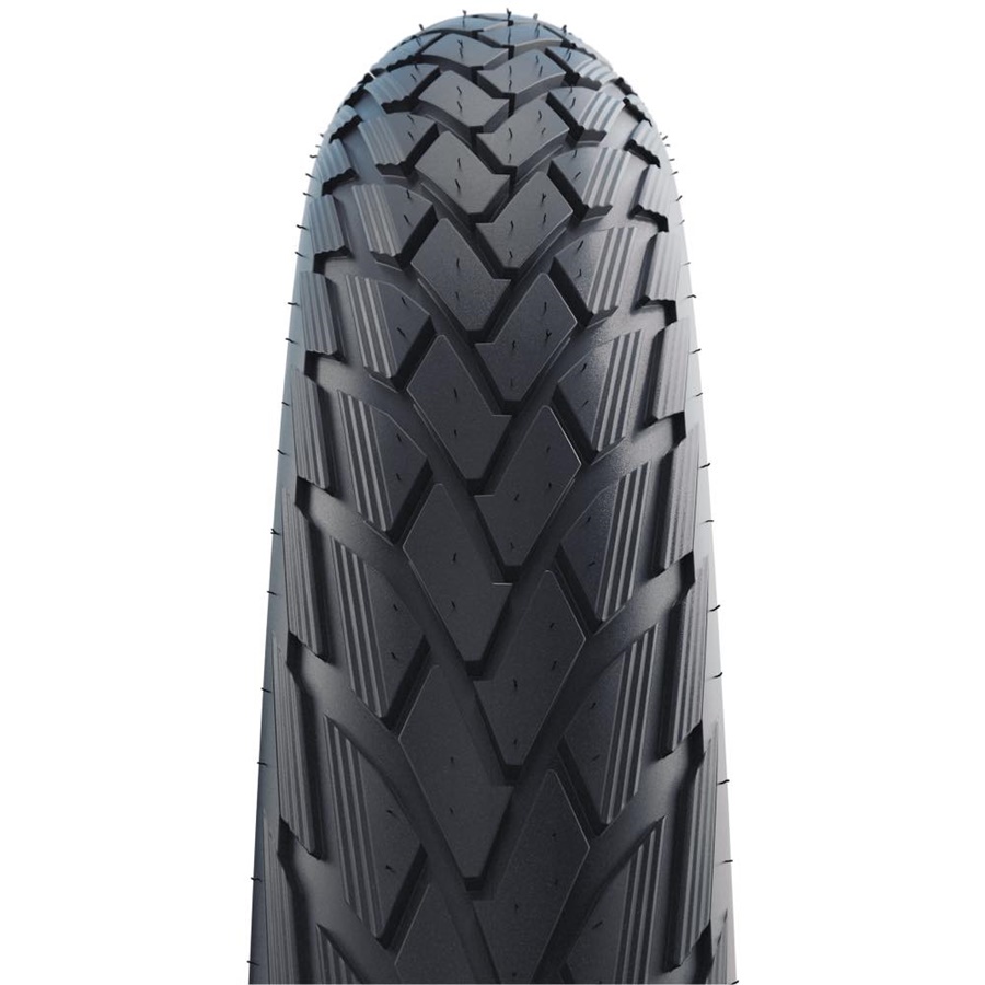 SCHWALBE ยางนอกรถพับรุ่น GREEN MARATHON, ขอบลวด, 20x1.75, สีดำ (406)