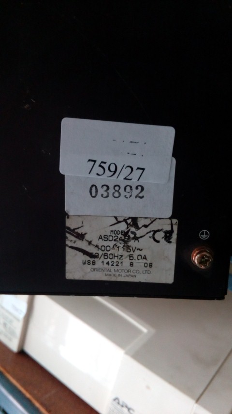 ASD24B-A SERVO DRIVE " OREINTAL "