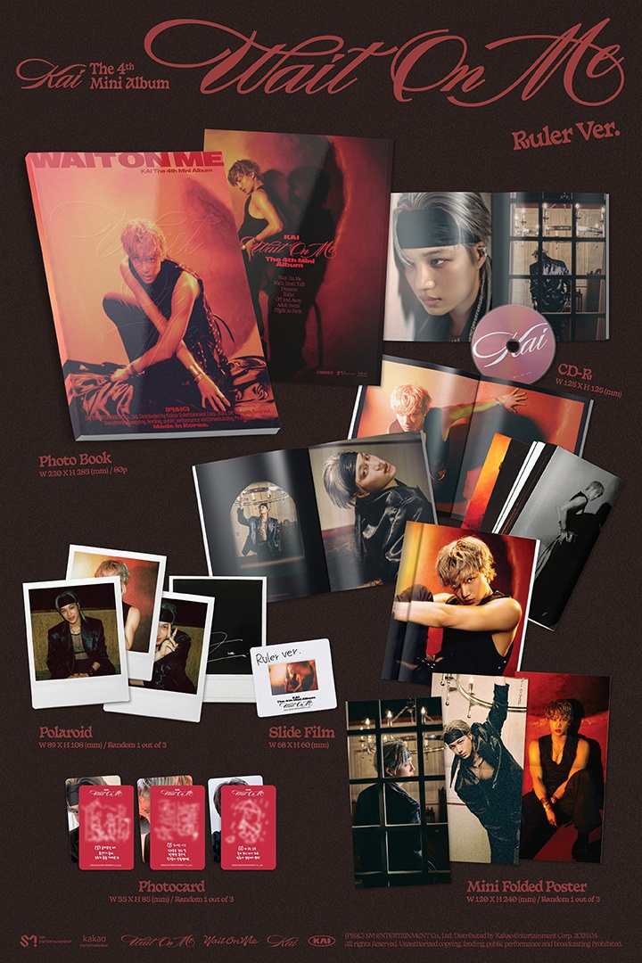 PRE. อัลบั้ม EXO The 4th Mini Album [Wait On Me] (Photo Book Ver.) Random รอ 14-25 วัน
