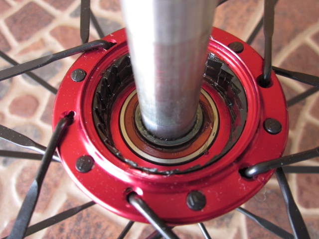 ชุดล้อเสือหมอบ BITEX 700C ALUMINIUM NEW (BEARING) ขอบ 30mm, 20/24H, 2017