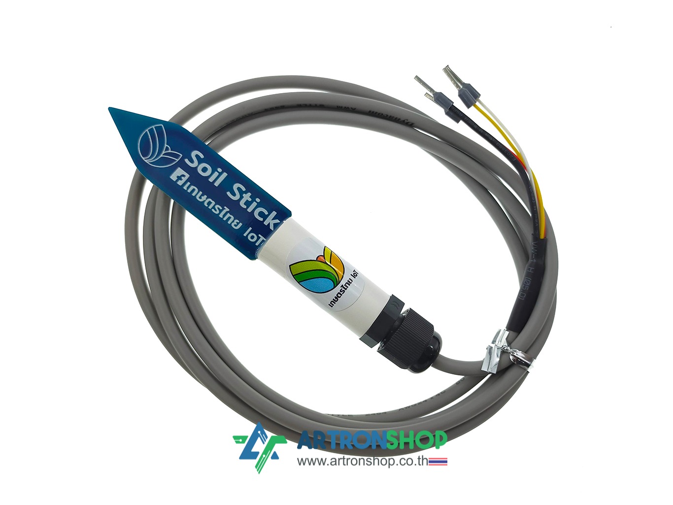 เซ็นเซอร์วัดความชื้นในดิน Capacitive เกษตรไทย