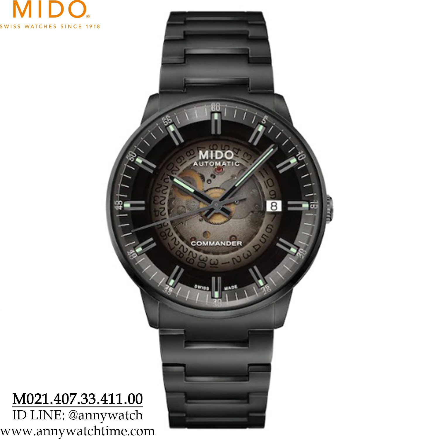 MIDO M021.407.33.411.00