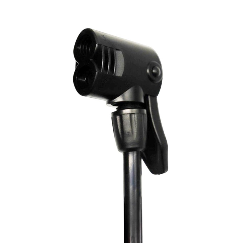 สูบจักรยานแบบตั้งพื้น VISP BUILDER รุ่น VP0001 FLOOR PUMP ถังและลูกสูบทำจากเหล็กทนทาน ด้ามจับและฐานทำจากวัสดุคอมโพสิต