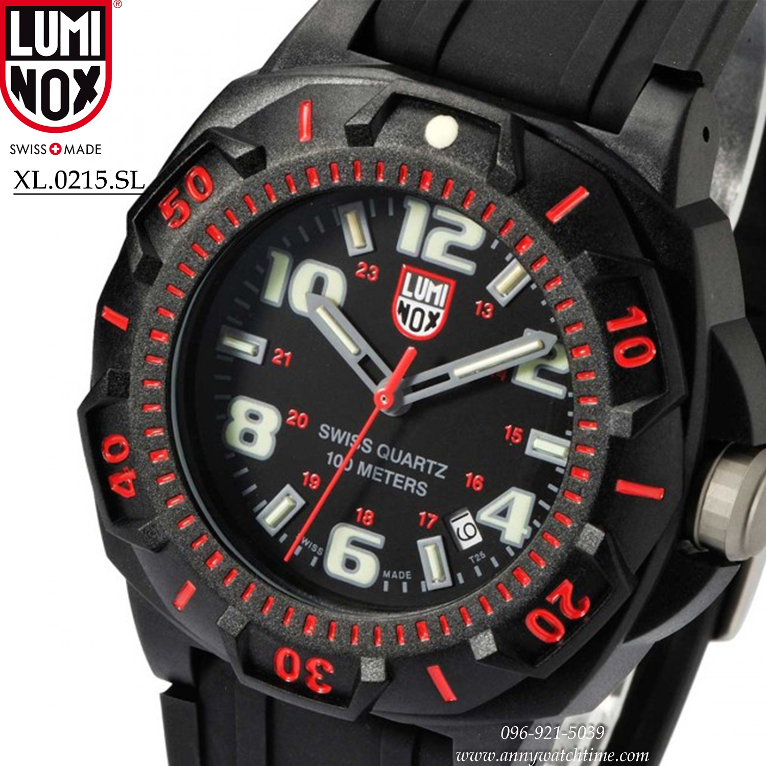 LUMINOX XL.0215.SL - จำหน่ายนาฬิกาของแท้ 100% รับซ่อมนาฬิกา 