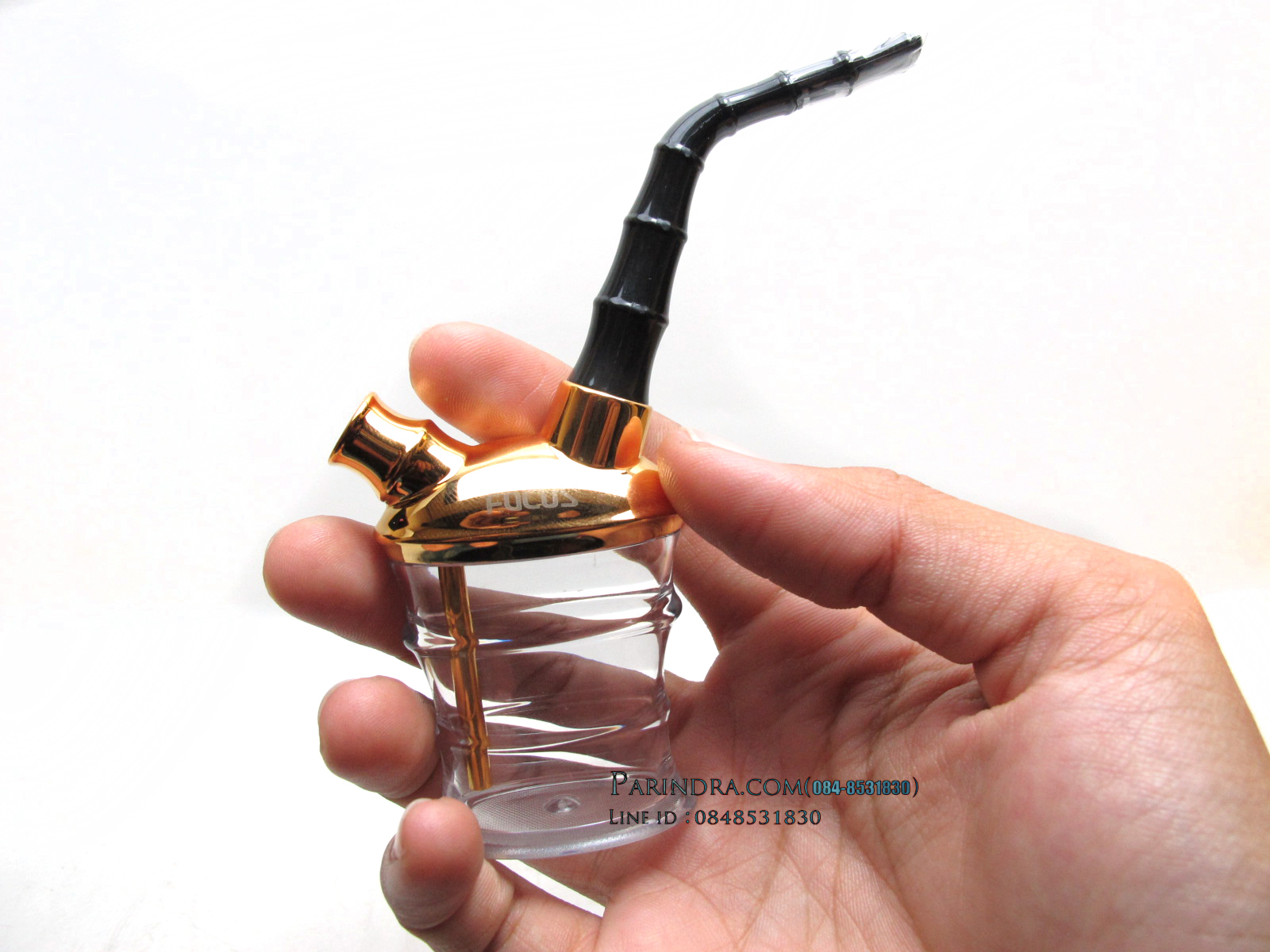 กล้องยาสูบไปป์ Focus ผ่านน้ำ (ตัวสีดำ)