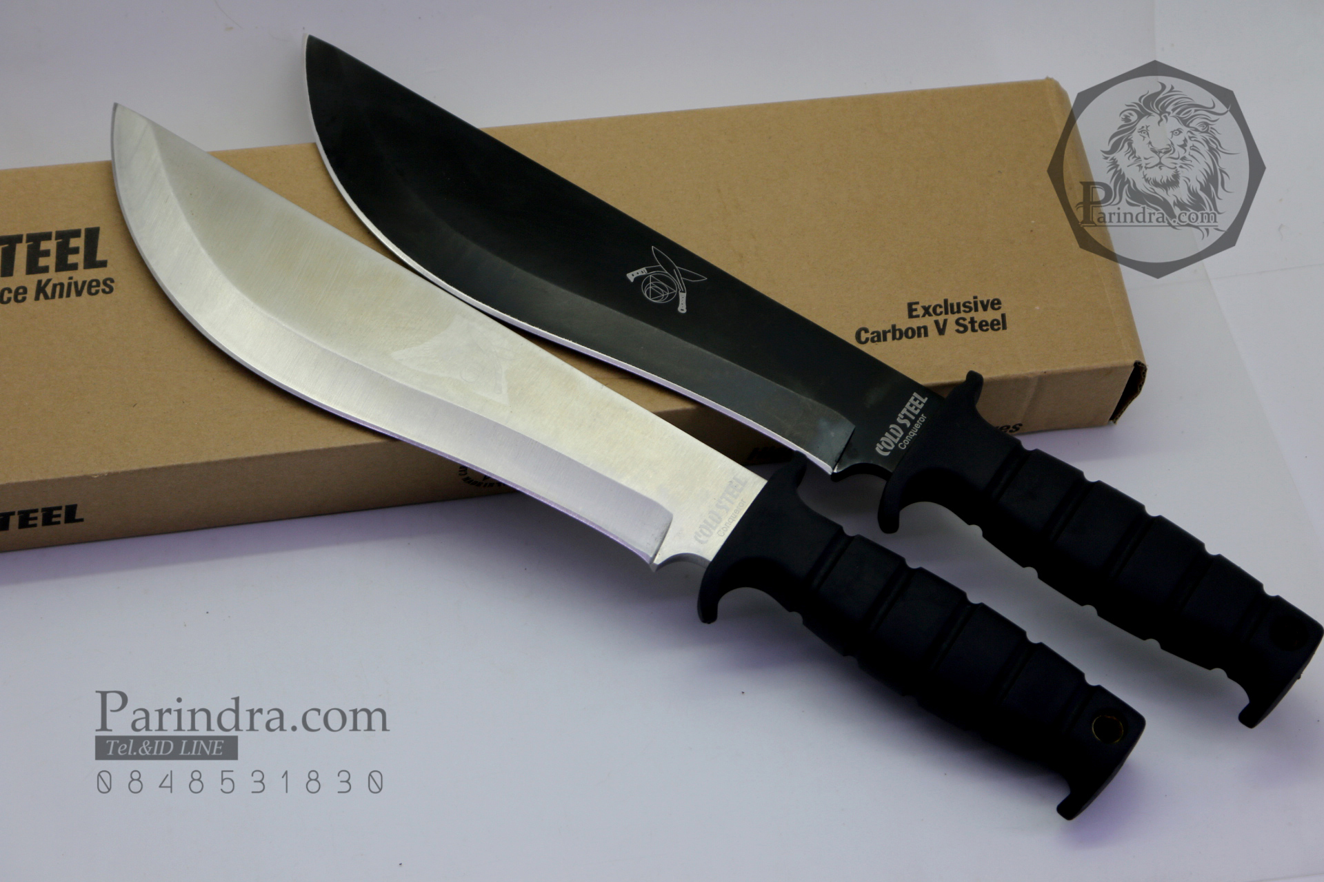 มีดใบตาย COLD STEEL Conqueror LTC Kukri ขนาด 14 นิ้วครึ่ง Full Tang (OEM) A+ ใบมีดสีเงิน