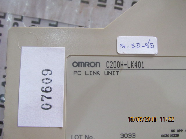 PLC “ OMRON ” รุ่น C200H-LK401