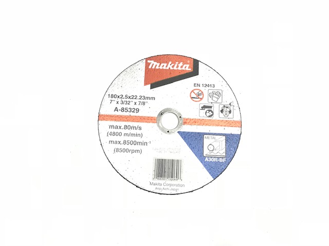 ใบตัดหินเจียร7" Makita มากีต้า Pn.A-85329 ราคา/แผ่น (แท้)(**)