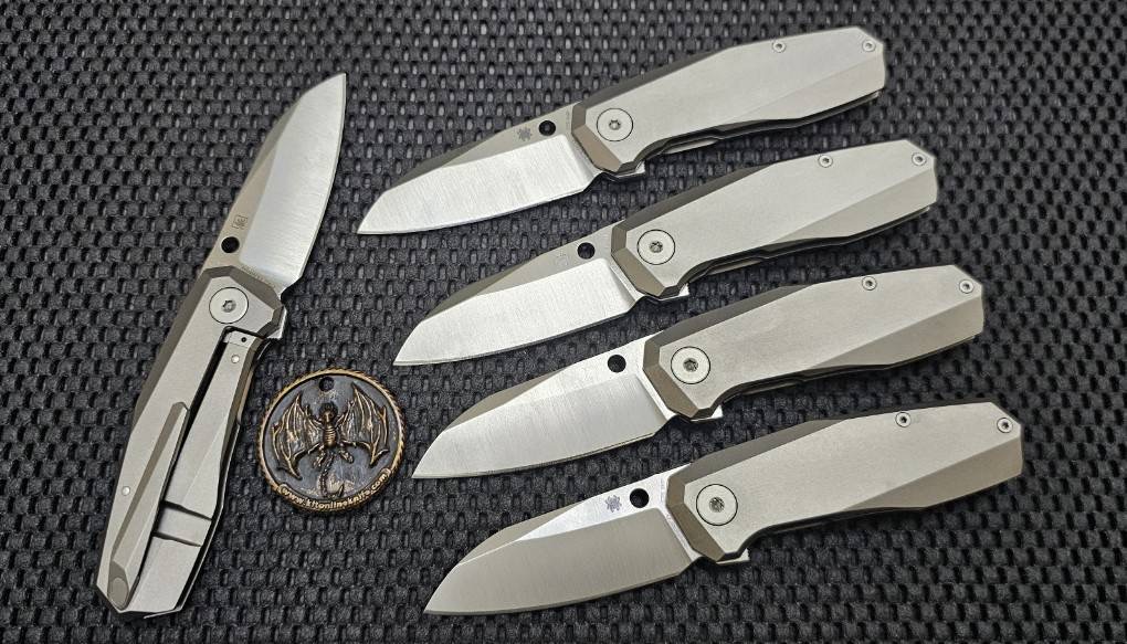 Spyderco Techno 3 Frame Lock Knife Titanium (2.6" Satin)