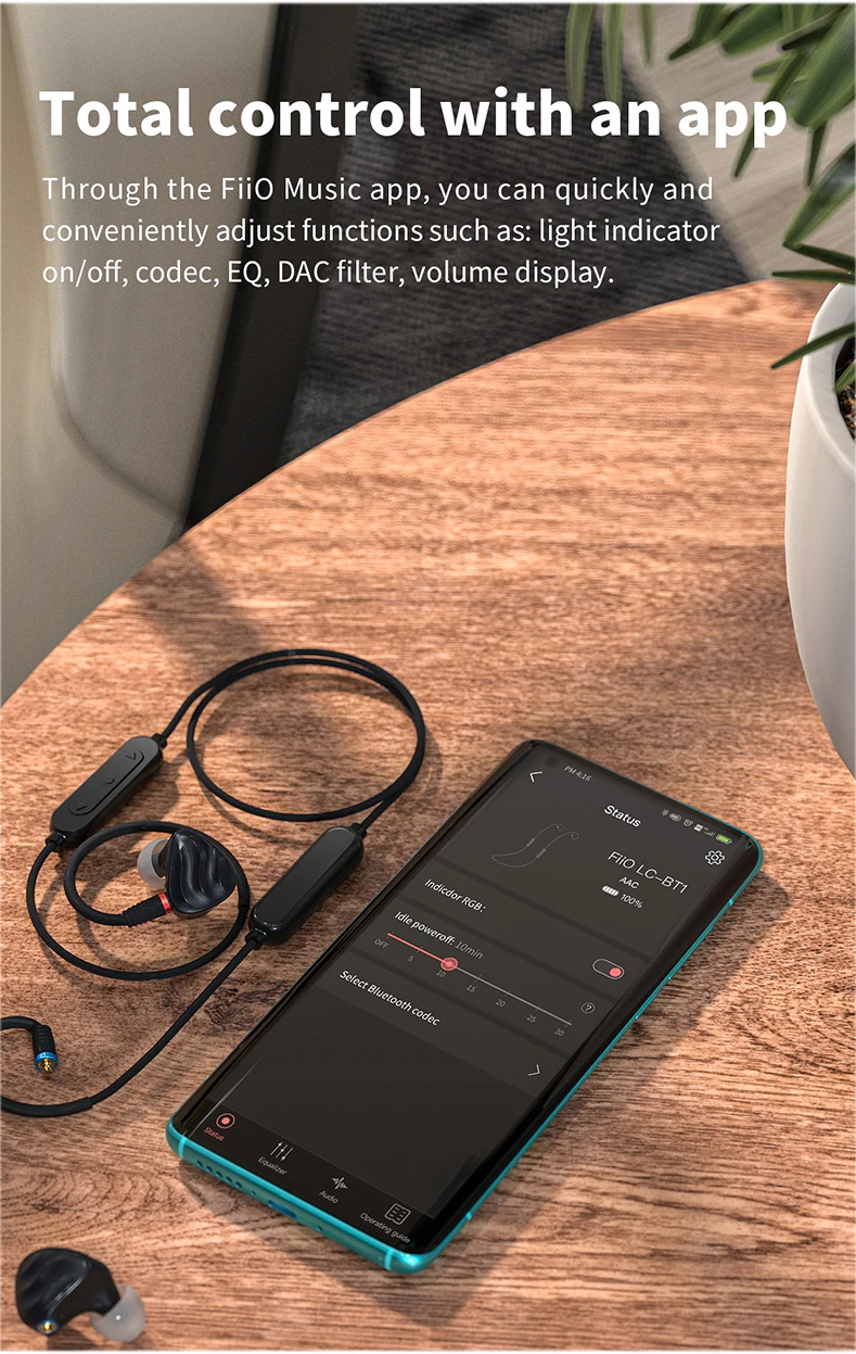 ขาย FiiO LC-BT1 สายอัพเกรดหูฟังให้รองรับ Wireless Bluetooth5.0