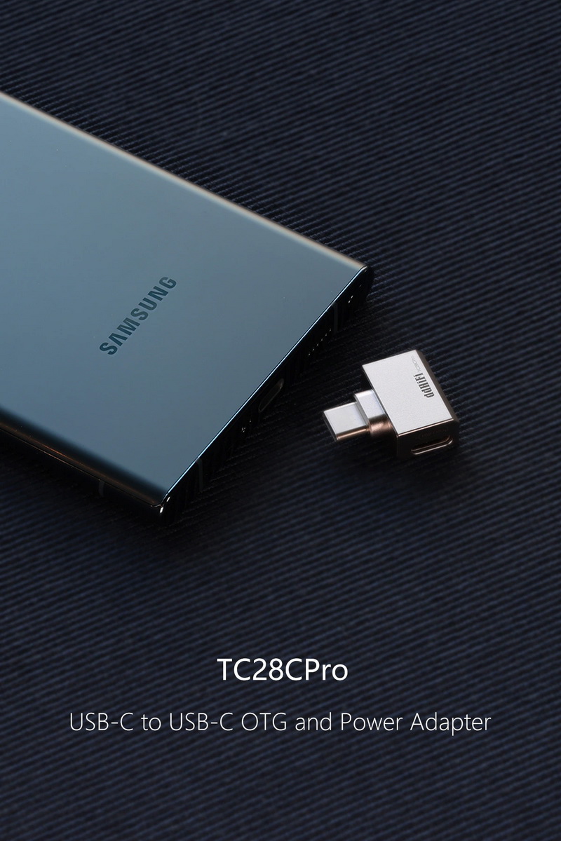 DD TC28CPro อะแดปเตอร์ แปลง TypeC เป็น TypeC OTG สำหรับเครื่องเสียง