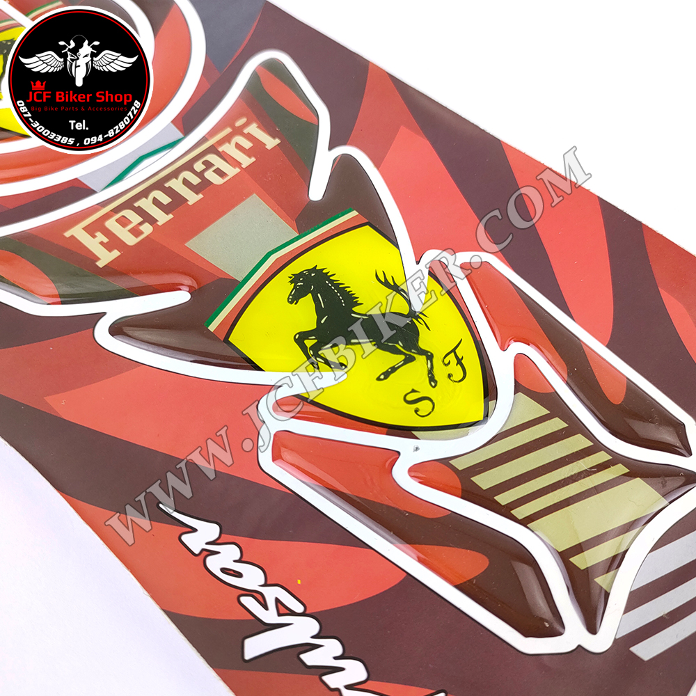 สติ๊กเกอร์ติดถัง กันรอยน้ำมัน Ferrari
