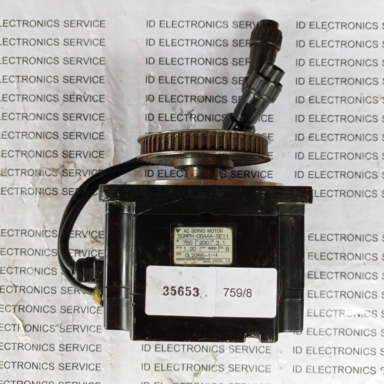 SGMPH-08AAA-SE11 SERVO MOTOR " YASKAWA "