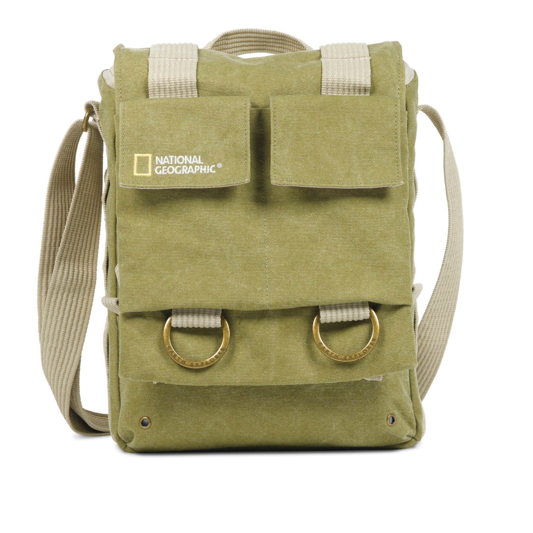 NG2300 SMALL SHOULDER BAG NATIONAL GEOGRAPHIC กระเป๋าสะพายแนวตั้ง สำหรับใส่กล้อง SLR , DSLR , SLR Like หรือ mirrorless พร้อมเครื่องใส่คอมพิวเตอร์แท็บเล็ต ใส่เลนส์ได้ ช่องเอนกประสงค์สำหรับใส่อุปกรณ์เสริมอื่นๆ เหยิบจับที่สะดวก รับประกัน5ปี