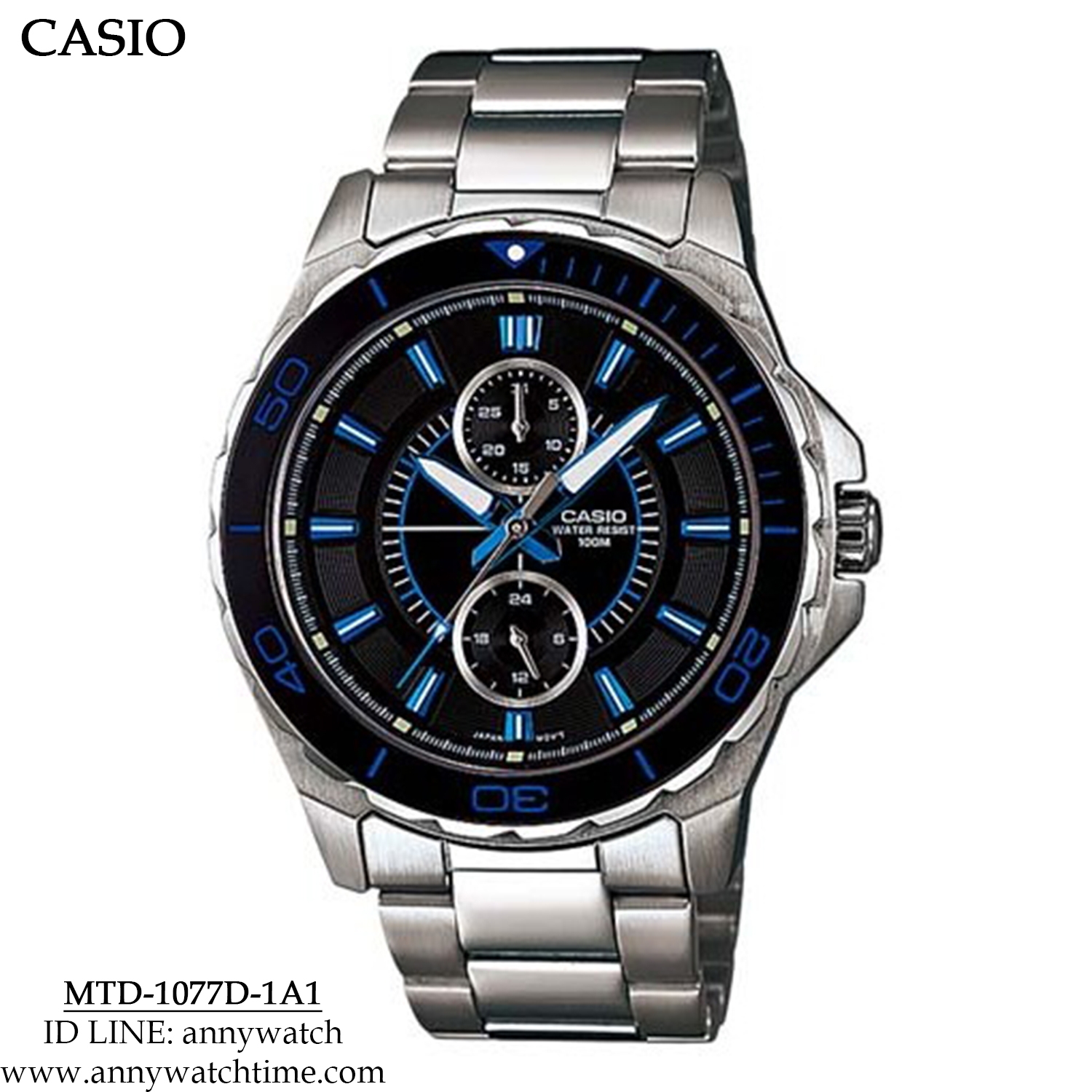 CASIO MTD-1077D-1A1